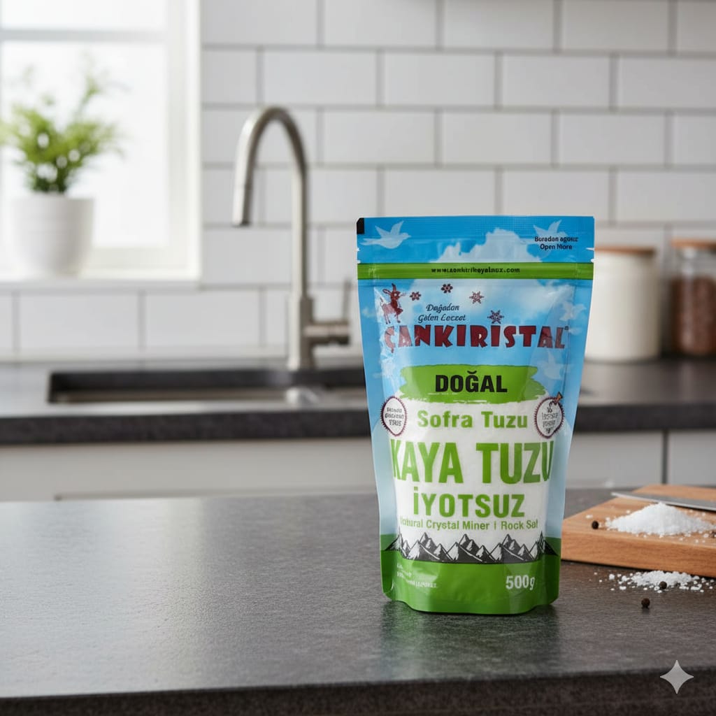 Çankırı İyotsuz Kaya Tuzu 500 gram