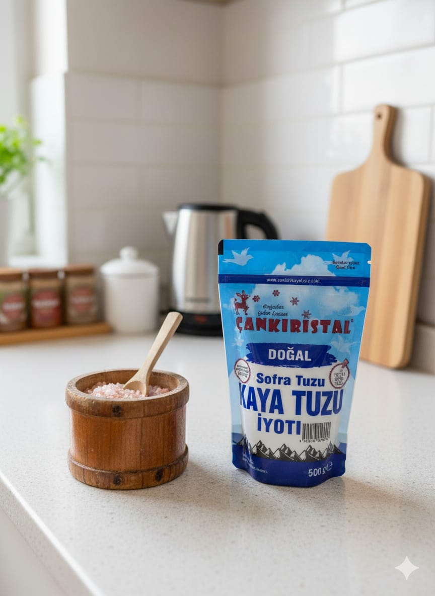 Çankırı İyotlu Kaya Tuzu 500 gram